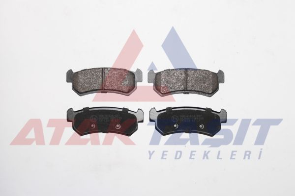 FREN BALATA ARKA CHEVROLET LACETTI (J200) 1.4i 16v 2006-2012 / LACETTI (J200) 1.6i 2006-2012 / DAEWOO NUBIRA (KLAN) 1.6i 2003-2005 / NUBIRA (KLAN) 1.4i 2003-2005 / NUBIRA (KLAN) 1.8i 2003-2005