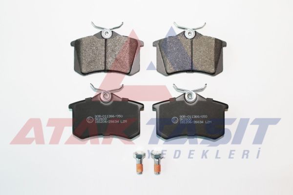FREN BALATA ARKA 17,4mm GOLF IV-V-VI/JETTA V-VI/POLO III-IV-V-VI/CADDY III/CLIO III/MEGANE III-IV/207/208/307/308/PARTNER/C3 II-III/C4 II/A3 II/A4 II-III/A6 II/LEON II-III/IBIZA III-IV/CROSSLAND