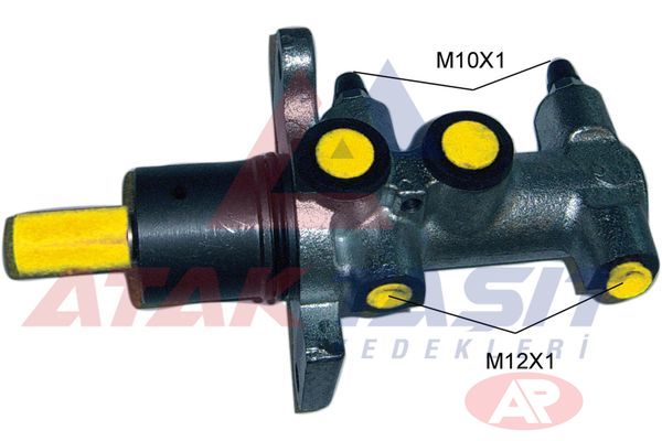 FREN ANAMERKEZ DOKUM 25,40 mm RENAULT TRAFIC II 1.9 DCI - 2.0 DCI - 2.5 DCI ASRLI ESPLI 2001-2014 / OPEL VIVARO 1.9 CDTI - 2.0 CDTI - 2.5 DTI 2002-2014