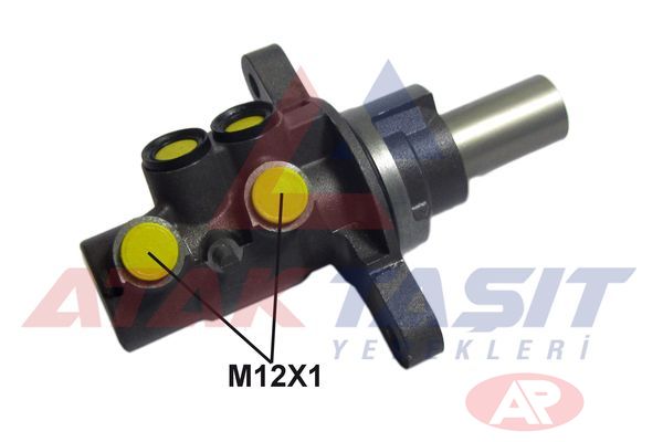 FREN ANAMERKEZ ALUMINYUM 23,81 mm CITROEN C4 1.6 - 1.6 HDI ABSLI ESPLI 2004-2009/ PEUGEOT 307 1.6 HDI - 2.0i 2000-2007/ 308 1.4 HDI - 1.6 HDI 2007-2013/ RCZ 1.6 THP 2010-