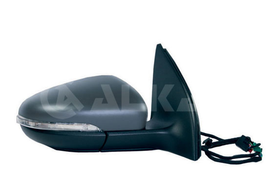 DIS DIKIZ AYNASI SAG ELEKTRIKLI ISITMALI ASTARLI OTOMATIK KATLANIR SINYALLI ALT AYDINLATMALI HAFIZALI 9 PIN VOLKSWAGEN GOLF VI 2009-2012