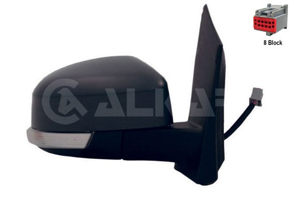 DIS DIKIZ AYNASI SAG ELEKTRIKLI ASFERIK ISITMALI ASTARLI SINYALLI 8 PIN ALT AYDINLATMA FORD FOCUS II 2008-2011