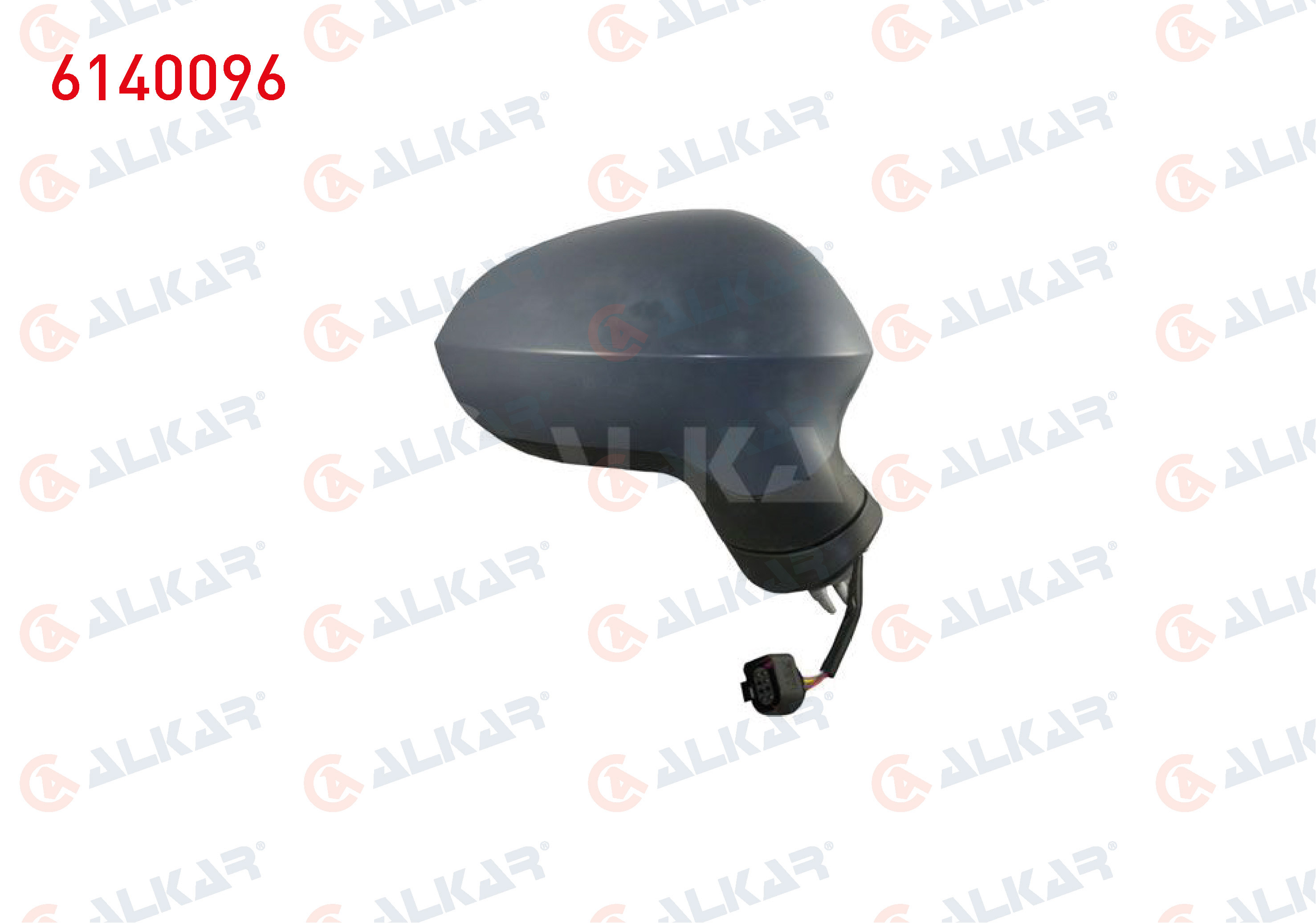 DIS DIKIZ AYNASI SAG ELEKTRIKLI ISITMALI ASTARLI 5 PIN SEAT LEON (1P1) 2009-