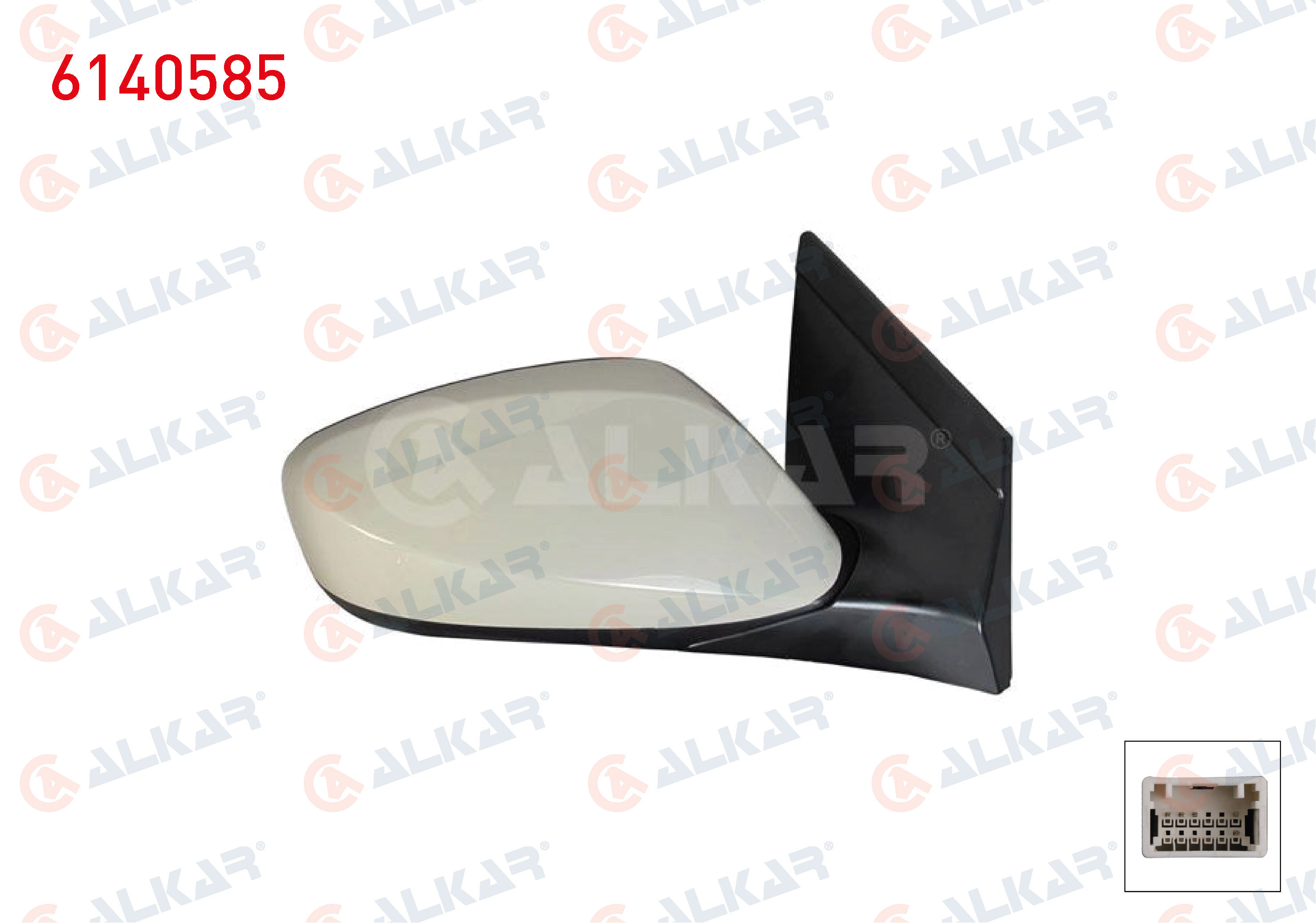 DIS DIKIZ AYNASI SAG ELEKTRIKLI ISITMALI ASTARLI 5 PIN HYUNDAI i30 (GD) 2011-2017