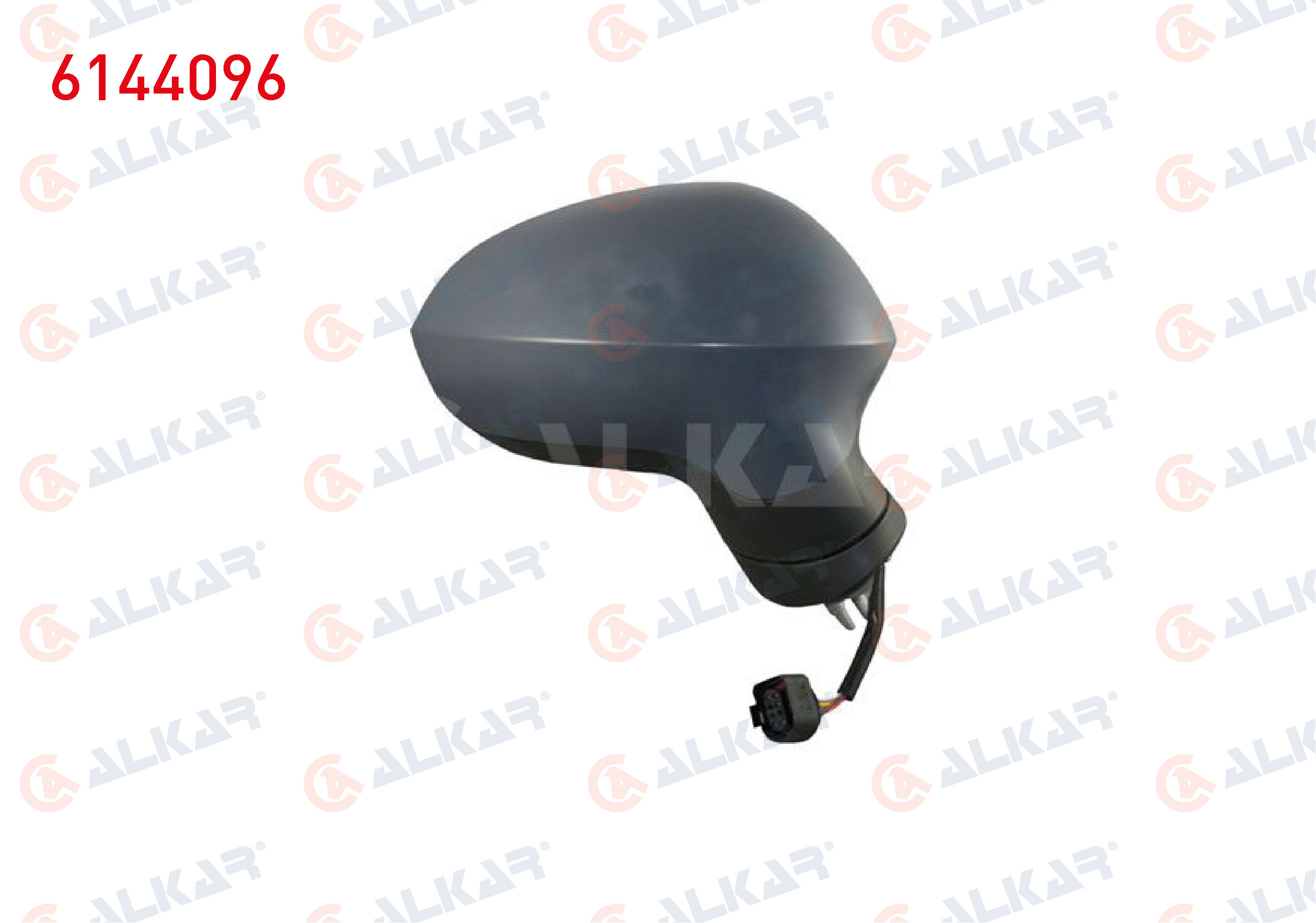 DIS DIKIZ AYNASI SAG ELEKTRIKLI ISITMALI ASTARLI OTOMATIK KATLANIR 7 PIN SEAT LEON (1P1) 2009-