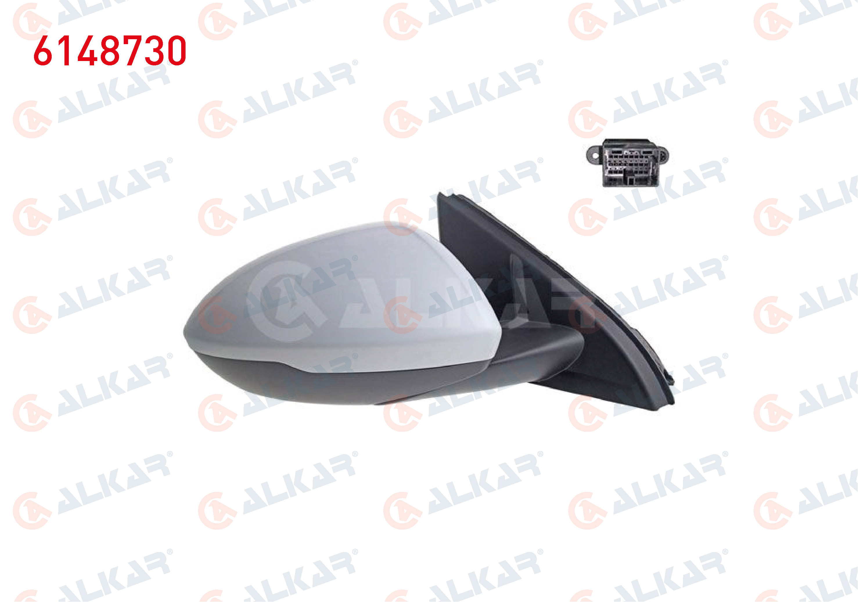 DIS DIKIZ AYNASI SAG ELEKTRIKLI ISITMALI ASTARLI OTOMATIK KATLANIR ALT AYDINLATMALI HAFIZALI 13 PIN OPEL INSIGNIA B (Z18) 2017-