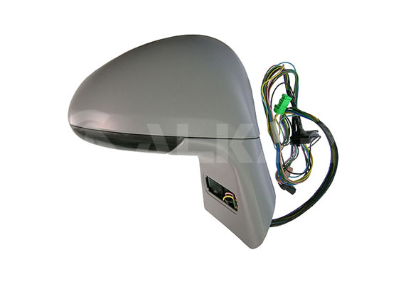 DIS DIKIZ AYNASI SAG ELEKTRIKLI ISITMALI ASTARLI OTOMATIK KATLANIR SENSORLU HAFIZALI MAVI CAMLI CITROEN C4 2004-2009