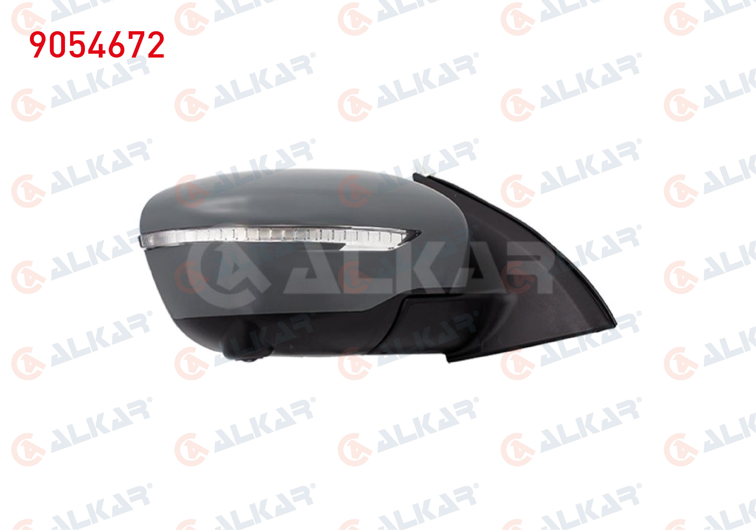 DIS DIKIZ AYNASI SAG ASTARLI KAMERALI KATLANIR ISITMALI ELEKTRIKLI LED SINYALLI 13 PIN NISSAN QASHQAI 2013-