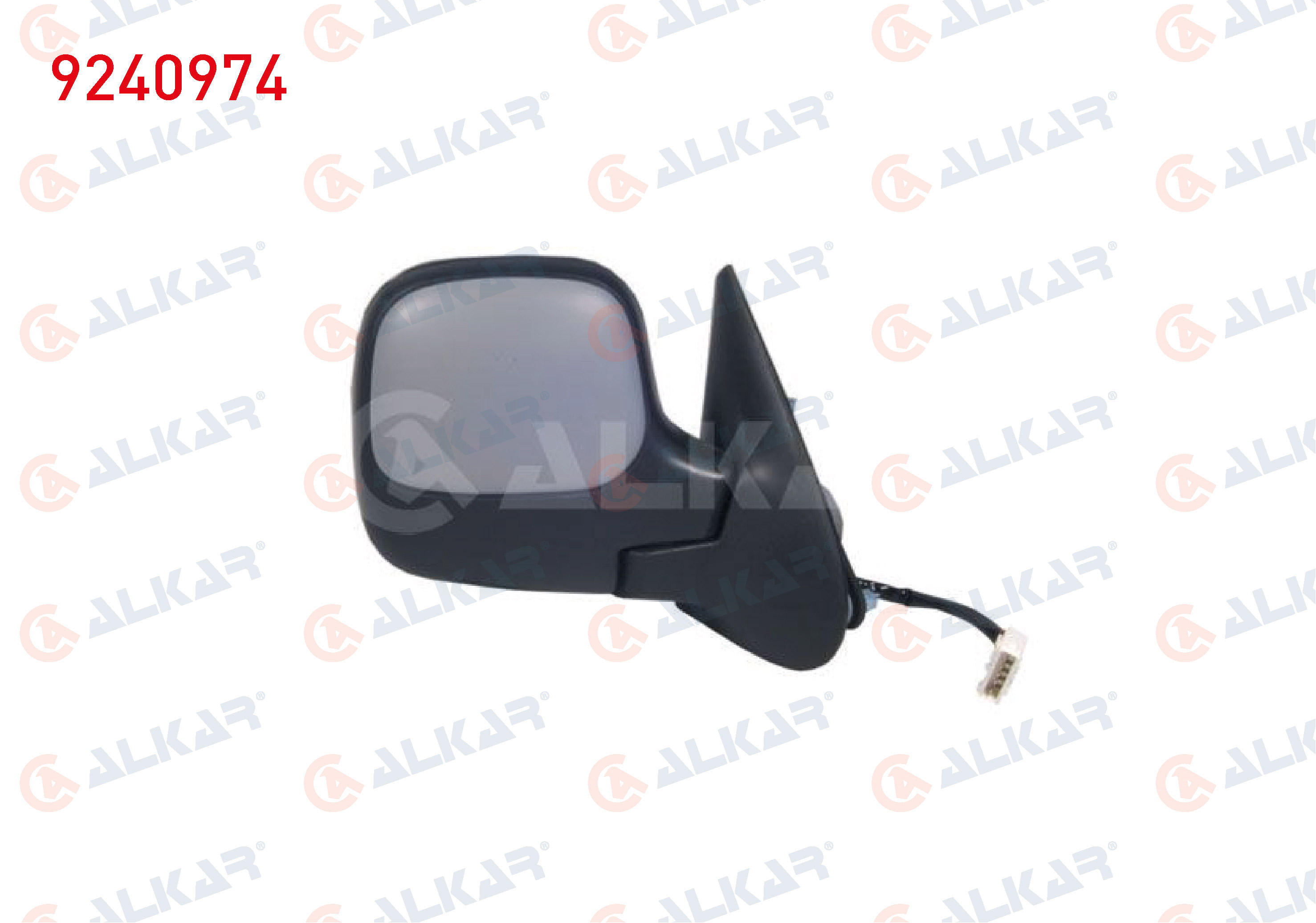 DIS DIKIZ AYNASI SAG ELEKTRIKLI ISITMALI ASTARLI 5 PIN CITROEN BERLINGO 1996-2011 / PEUGEOT PARTNER 1996-2015