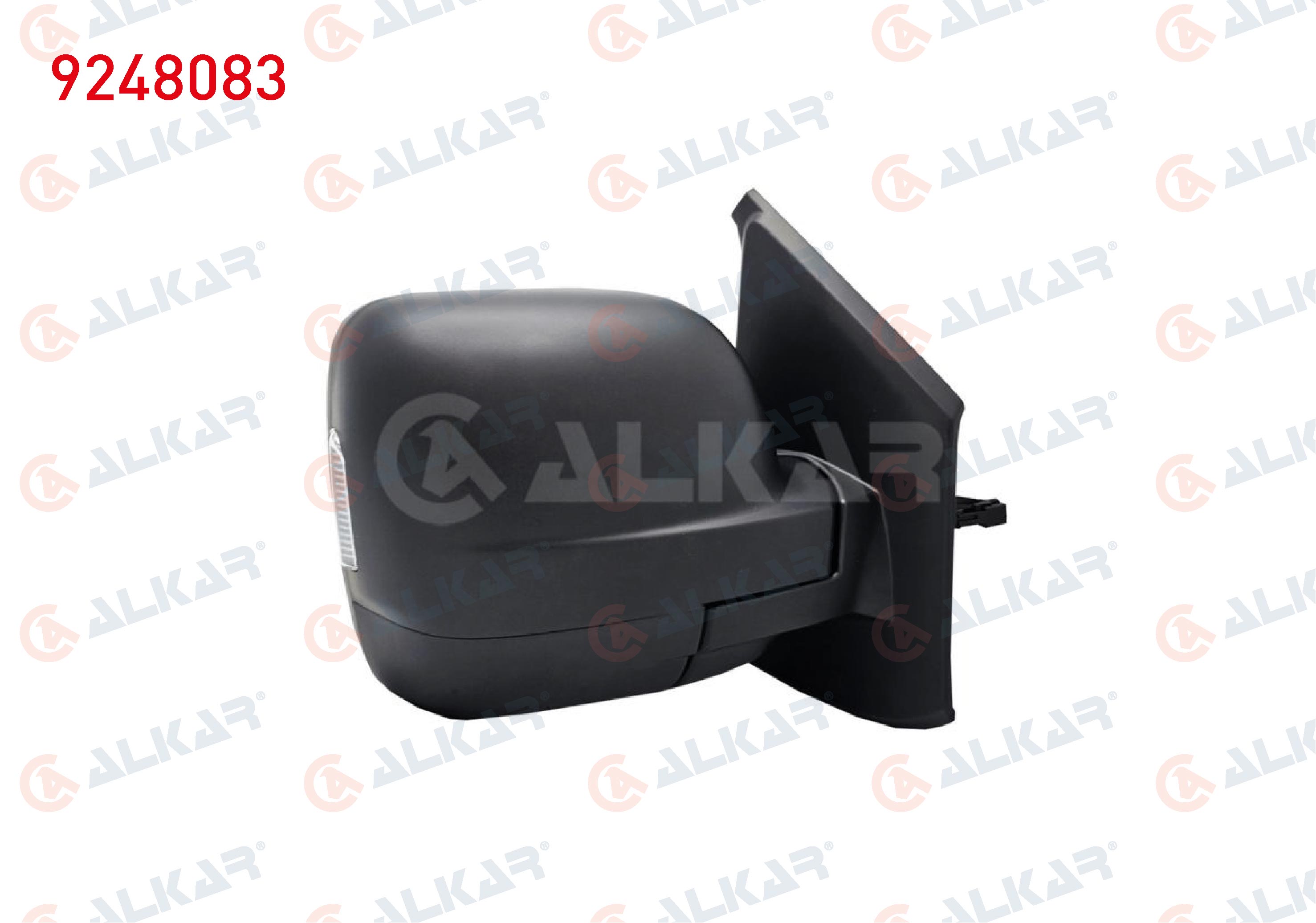 DIS DIKIZ AYNASI SAG ELEKTRIKLI ASFERIK ISITMALI SINYALLI SENSORLU 9 PIN RENAULT TRAFIC 2014-