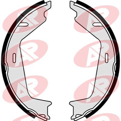 EL FREN BALATASI ARKA 177,8X25mm VOLVO S60 2000-2010 / S80 2000-2014