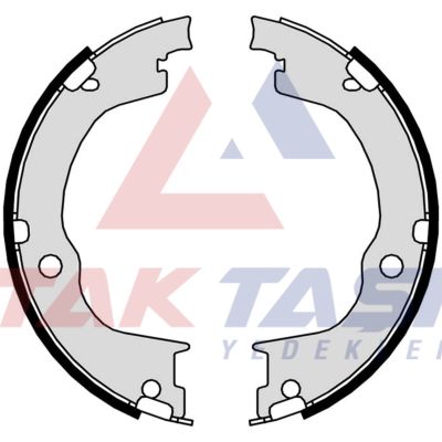 FREN PABUC BALATA ARKA CHEVROLET CAPTIVA (C100,C140) 2.0 D 190x26 mm 2006-/CAPTIVA (C140) 2.0 D 2012-2014/OPEL ANTARA 2.0 CDTI 2007-