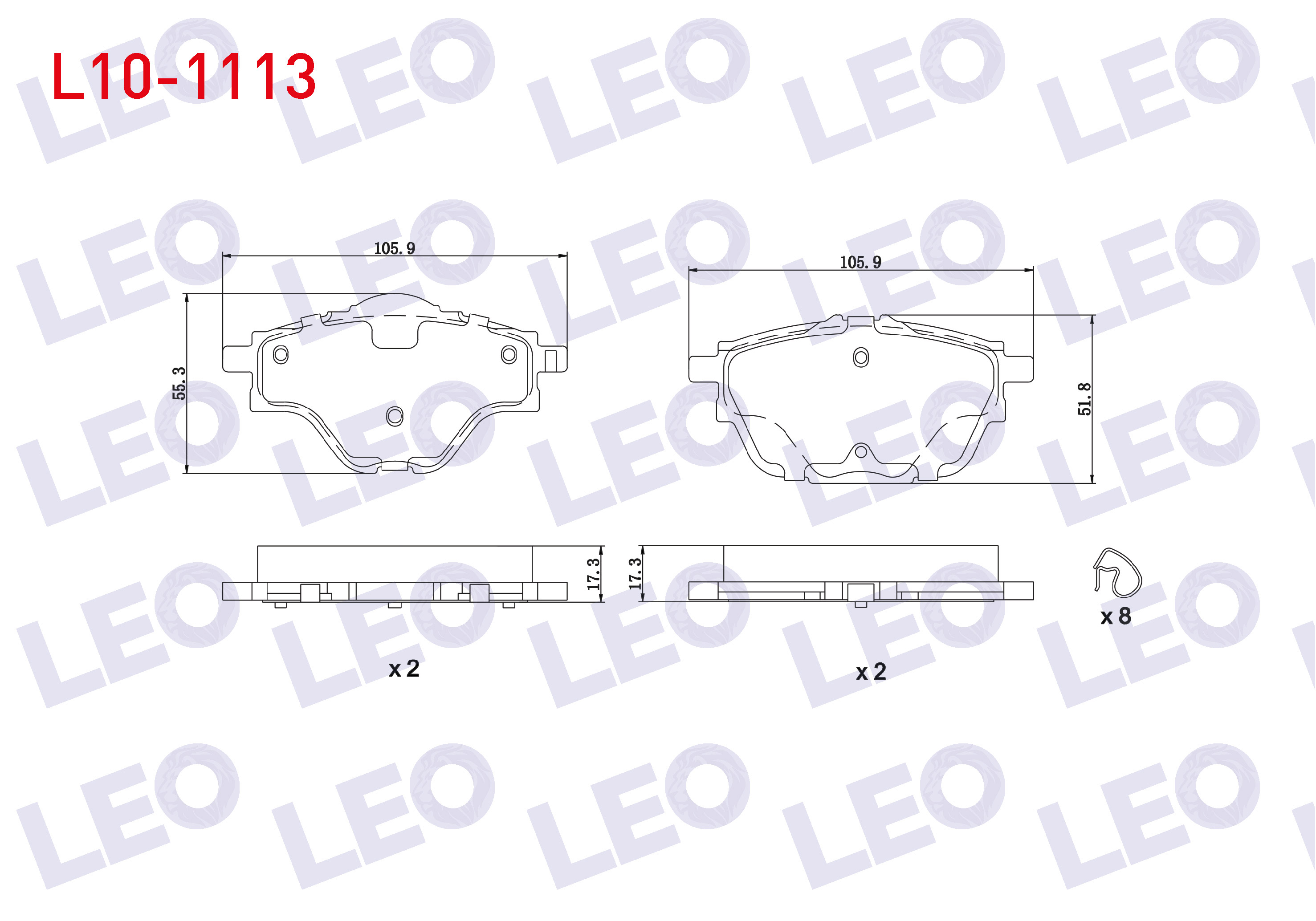 FREN BALATA ARKA CITROEN C4 PICASSO II 1.6 HDI 13-/ C4 PICASSO II 1.6 VTI 13-/ C5 AIRCROSS 18-/ PEUGEOT 308 II 2.0 HDI 14-/ 5008 II 1.6 HDI 14-/ DS 4 1.2 - 1.5 - 1.6 21-/ OPEL ASTRA L 1.2 - 1.5 D 21-