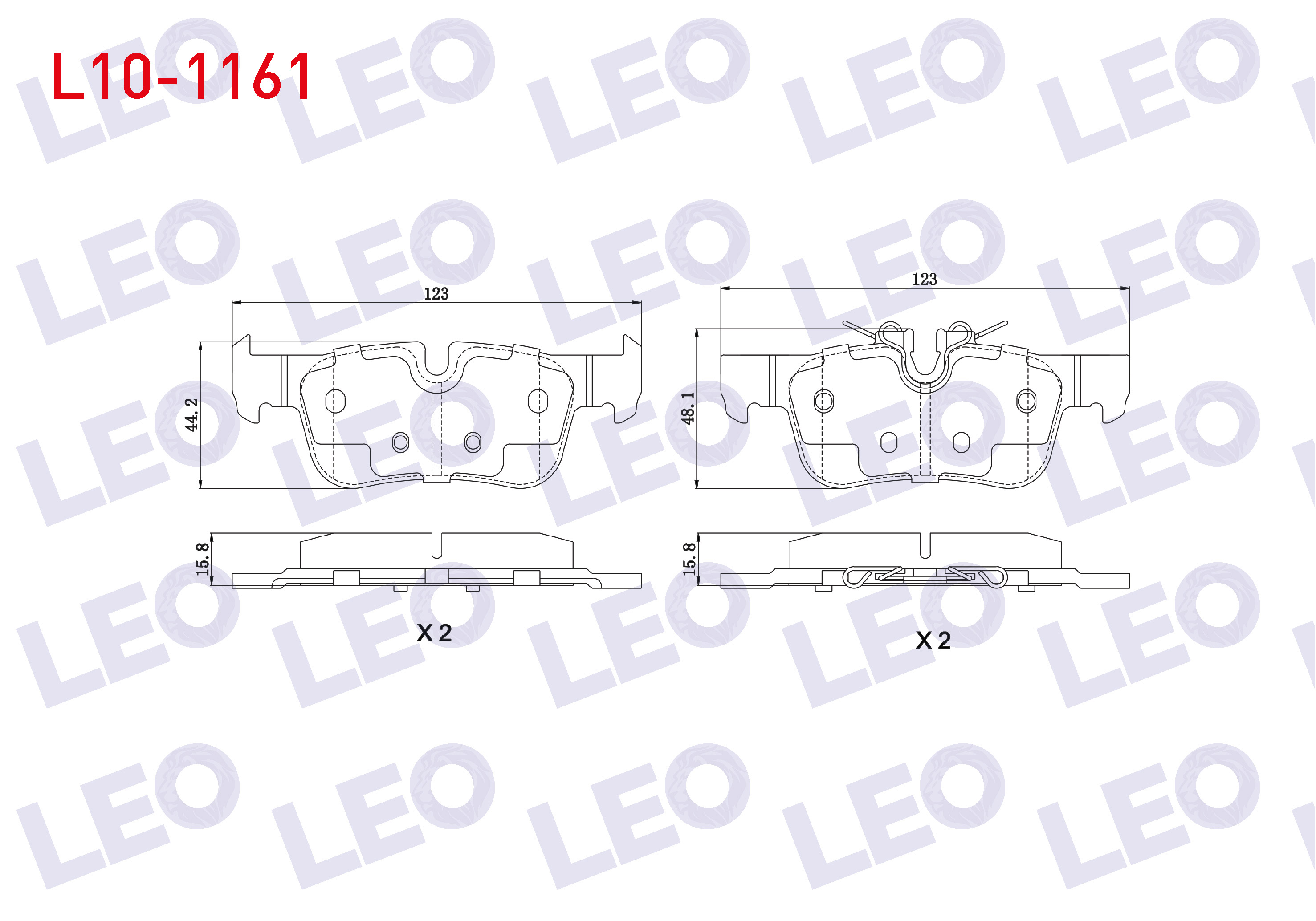 FREN BALATA ARKA BMW 2 SERISI (F45) 218 i 2014-
