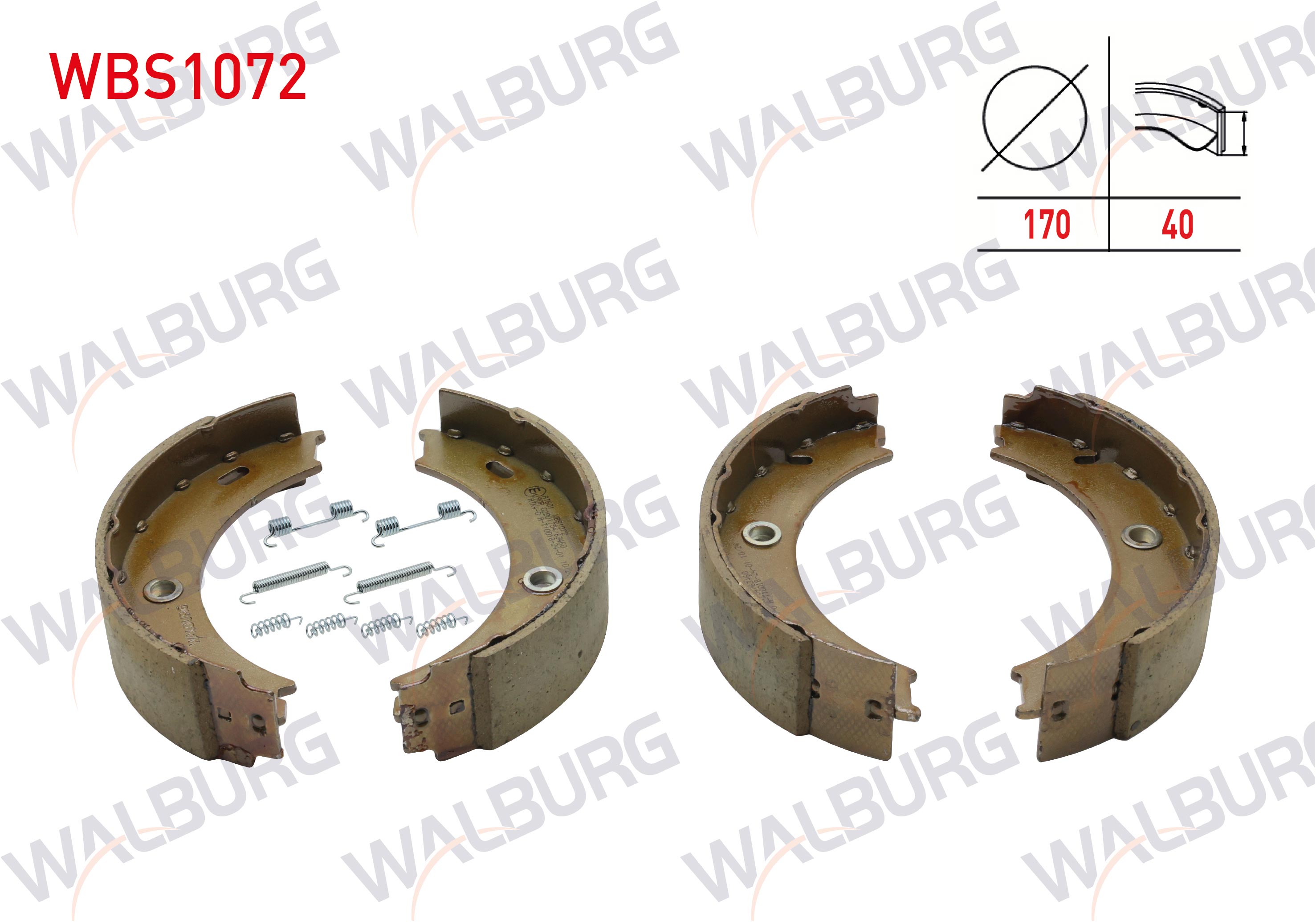 EL FREN BALATASI AKSESUARLI MERCEDES SPRINTER 4T (904) 412 CDI 170X40 mm 1995-2006/SPRINTER 4T 413 CDI 1995-2006/VOLKSWAGEN LT 2835 II 2.5 TDI 1996-2006/VOLKSWAGEN LT 2846 II 2.5 TDI 1996-2006