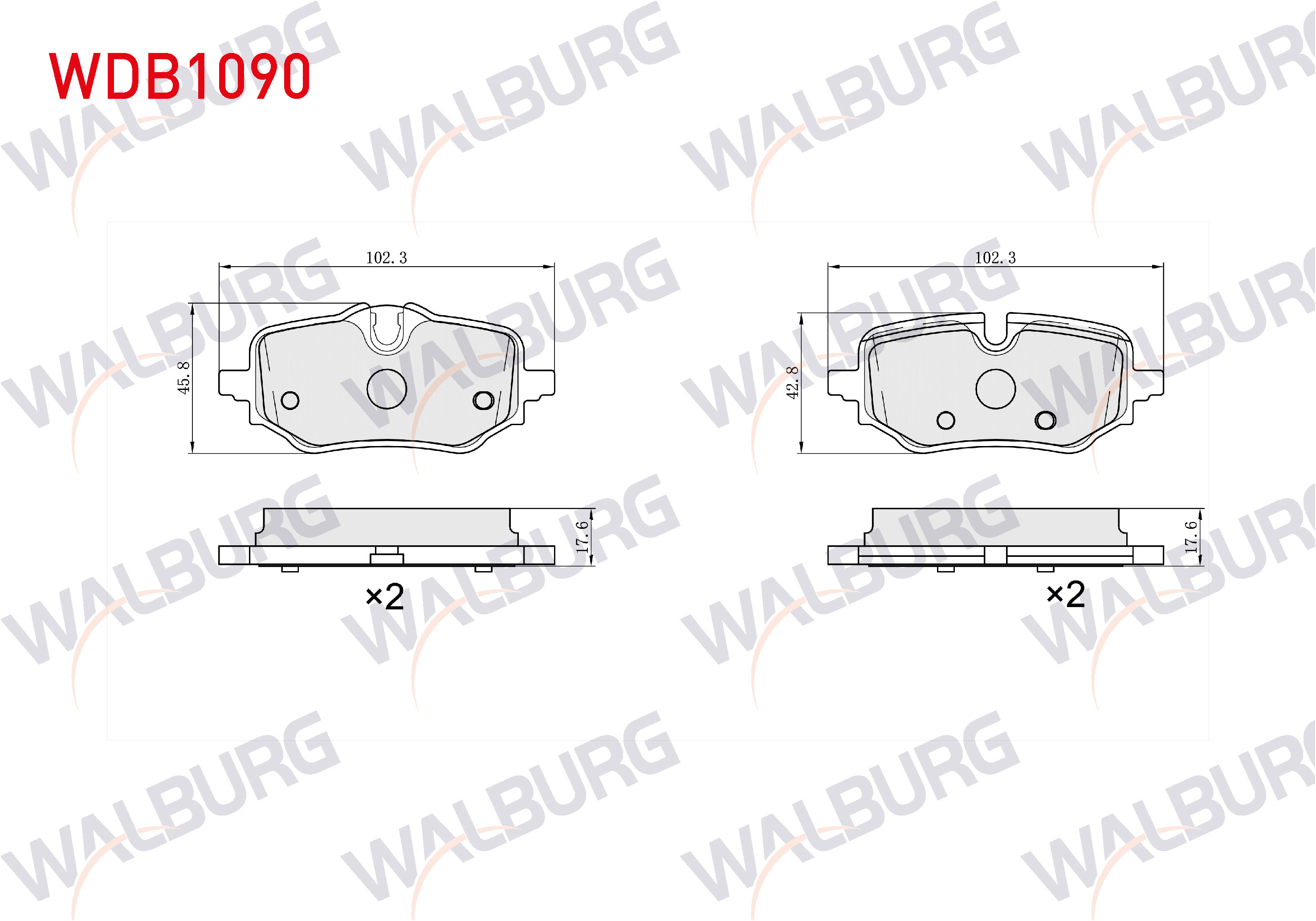 FREN BALATA ARKA BMW X1 (U11) 2022- / BMW 2 (U06, F45) ACTIVE TOURER 218i 2021-